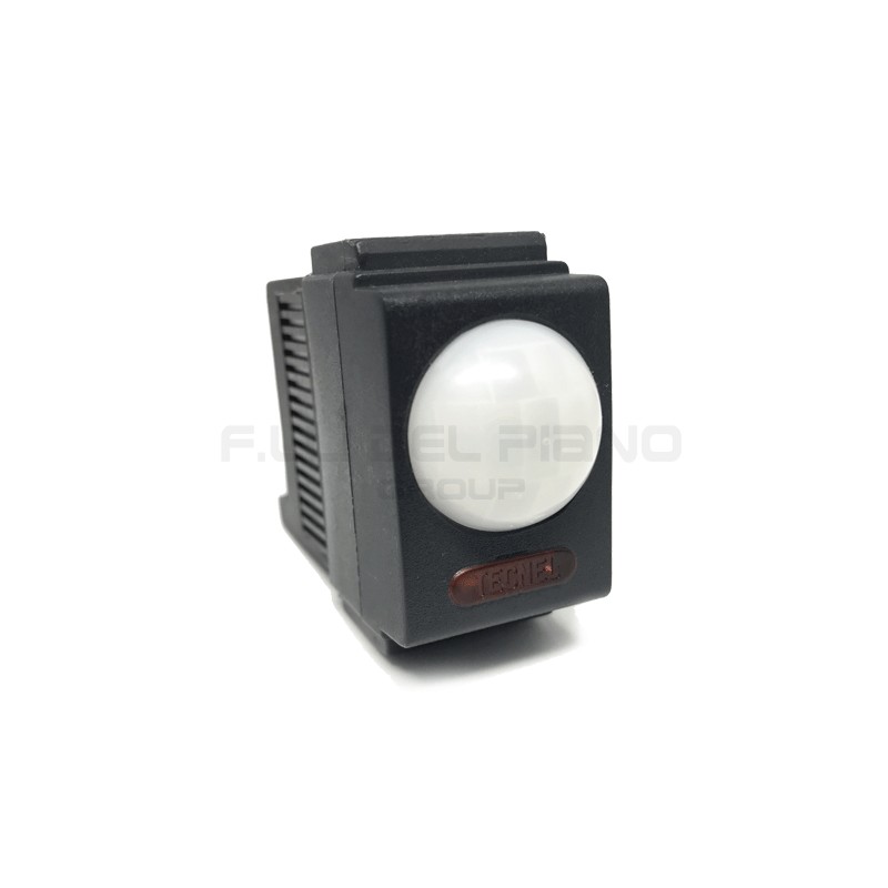 Rivelatore di Presenza PIR con LED Luminoso Compatibile Living International - Tecnel Lilliput Switc