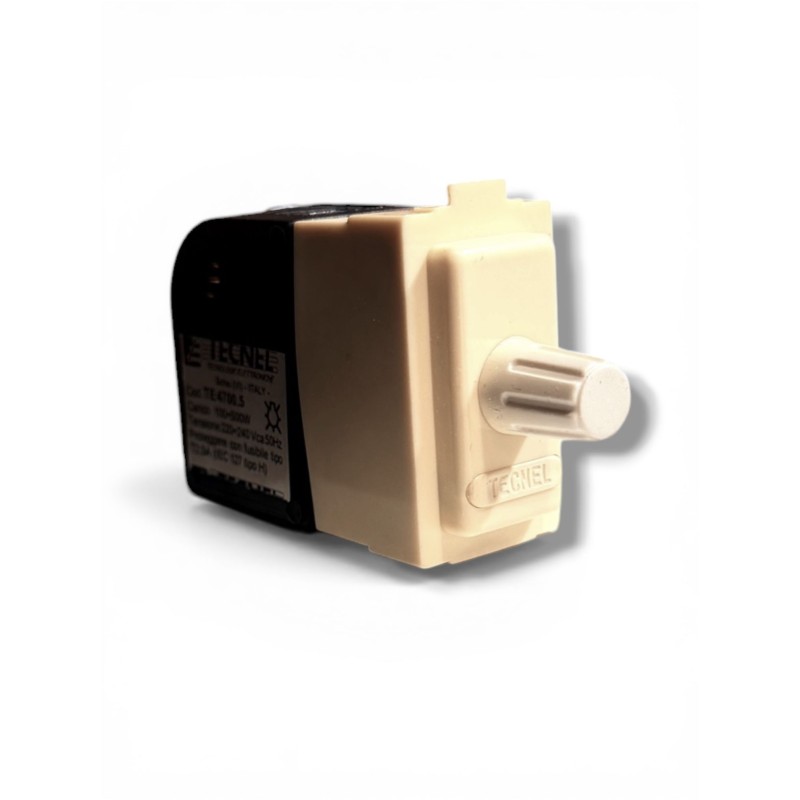 Dimmer Variatore di Luminosità 500W Compatibile BTicino Magic Tecnel TE47005