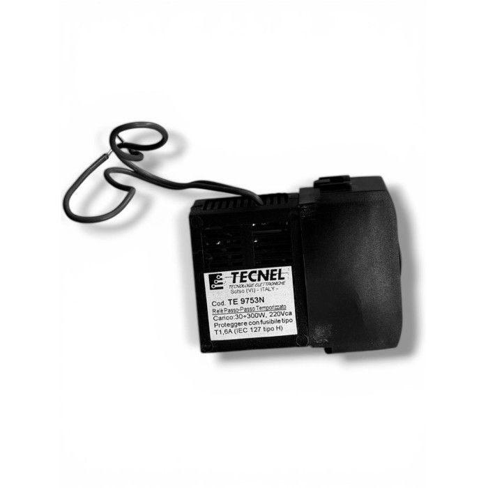 Relè Passo Passo Elettronico Temporizzato 10A  Compatibile Living International  Tecnel TE9753N 2