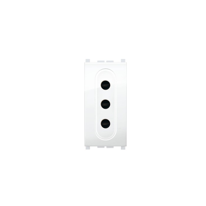 Presa italiana sic.MiVida 2P+T 10A bianco      