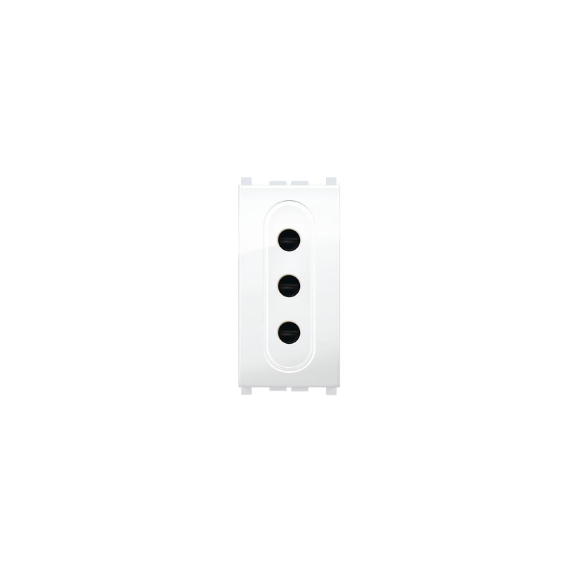 Presa italiana sic.MiVida 2P+T 10A bianco      