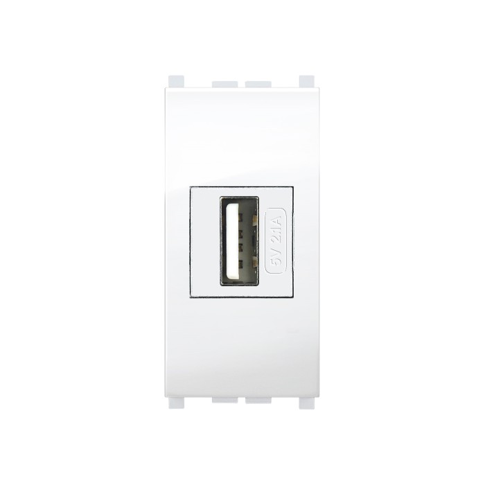 Alim. USB MiVida TIPO A inc. 5Vdc 2,1A bi. 