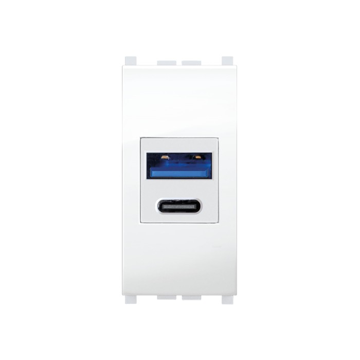 Alim. USB MiVida TIPO A/C inc. 5Vdc 3A bi. 
