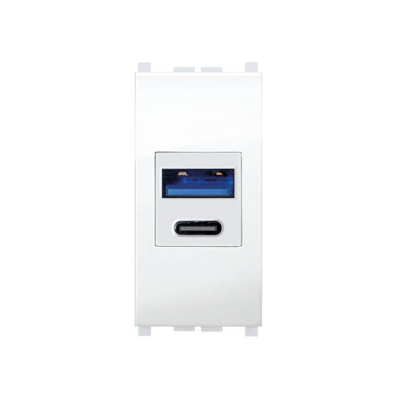 Alim. USB MiVida TIPO A/C inc. 5Vdc 3A bi. 