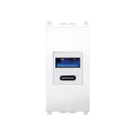 Alim. USB MiVida TIPO A/C inc. 5Vdc 3A bi. 