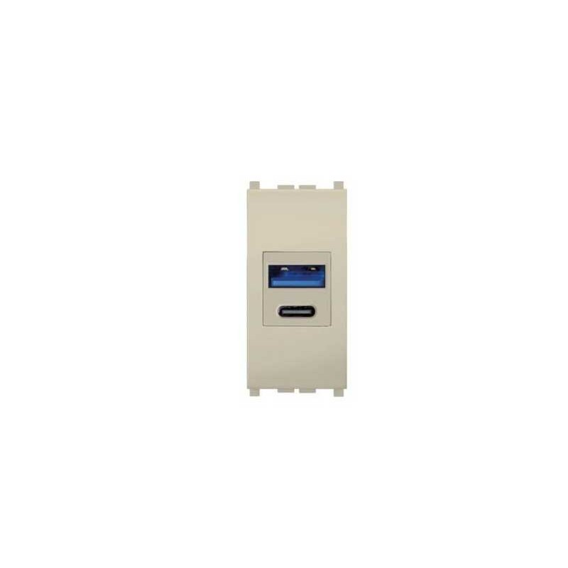 Alim. USB MiVida TIPO A/C inc. 5Vdc 3A sabb