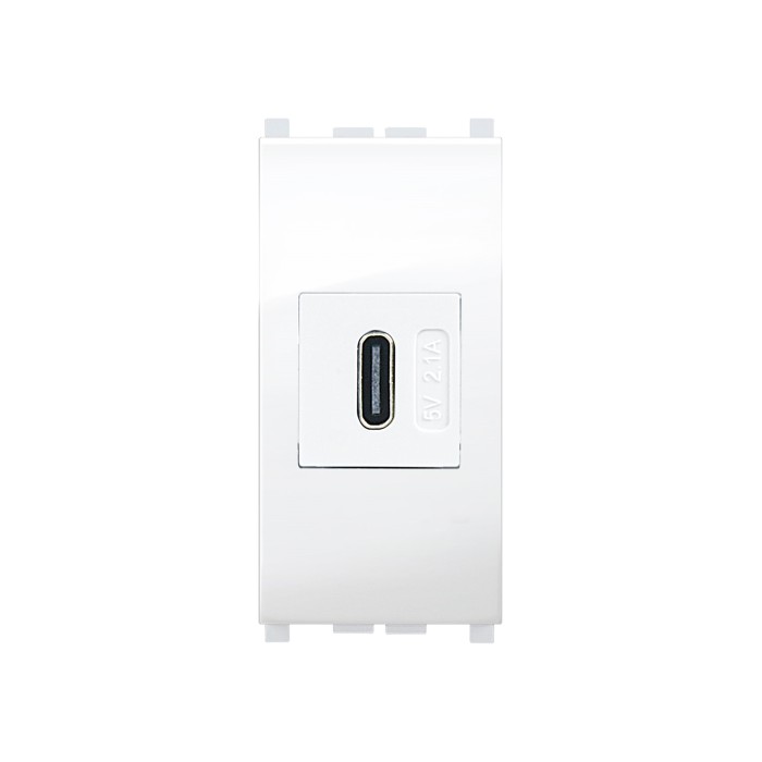 Alim. USB MiVida TIPO C inc. 5Vdc 2,1A bi. 