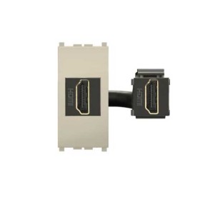 Presa HDMI MiVida agg. keystone sabbia     