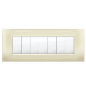 Placca MiVida  7 moduli avorio              