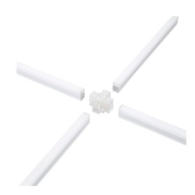X cross connector per barra led shape