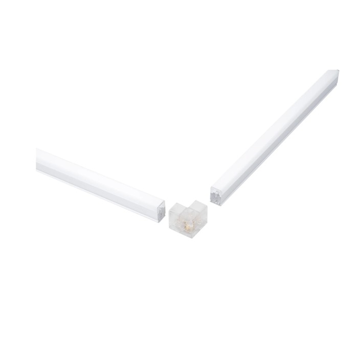 90° edge connector per barra led shape