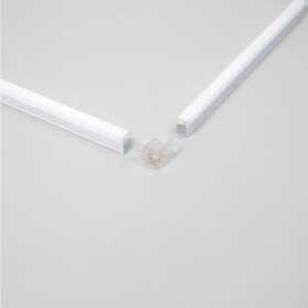 90° edge connector per barra led shape