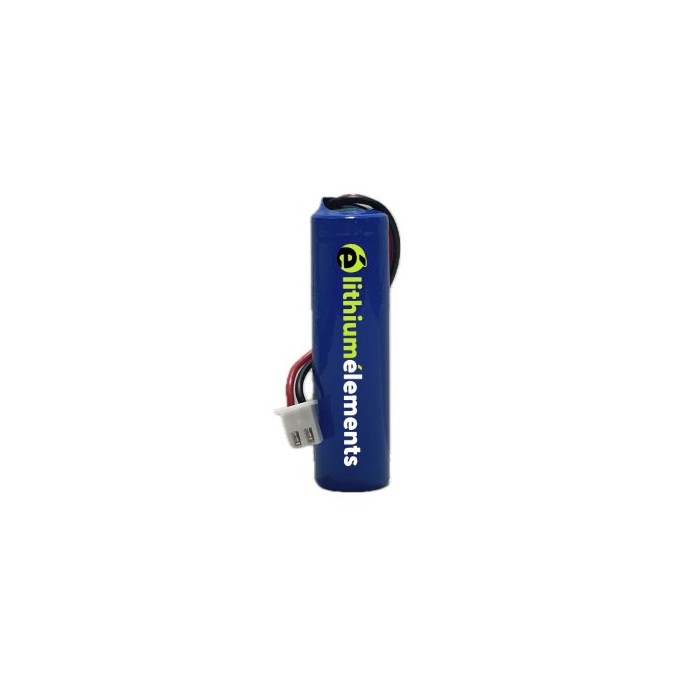 Batteria Ricaricabile Litio 14500 3,7V 1000mAh – Pacco Protetto con Connettore XH2.54 2P per Lampade