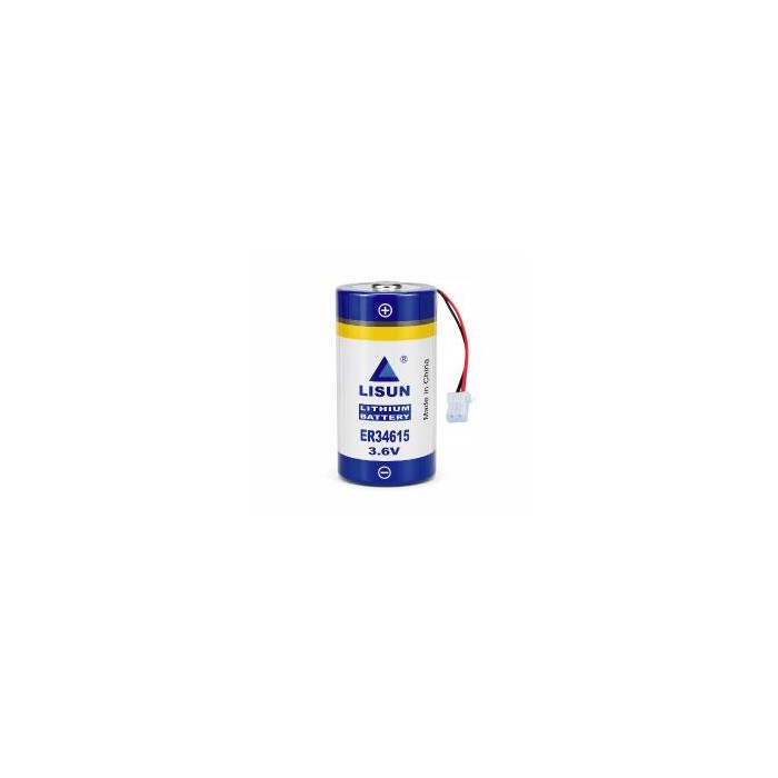 Batteria Industriale LISUN ER34615 3,6V 19000mAh con Connettore Molex 5264 – Pila Litio-Cloruro di T
