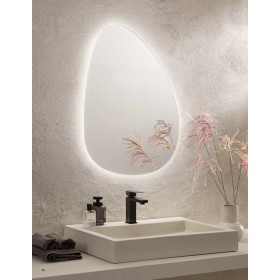 Specchio DROP 60 × 80 cm con LED CCT a 2 temperature di colore