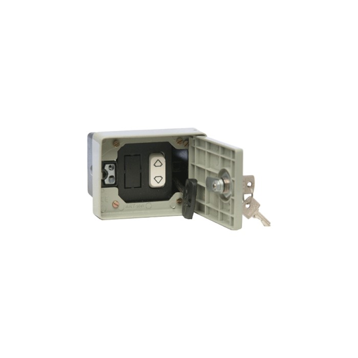 Selettore a chiave blindato incasso automazione elettronica 2061T zippo