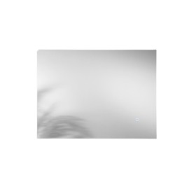 Specchio HALO 80 × 60 cm rettangolare con LED CCT a 3 temperature, touch dimming