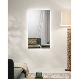 Specchio HALO 80 × 60 cm rettangolare con LED CCT a 3 temperature, touch dimming