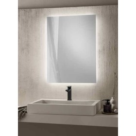 Specchio HALO 80 × 60 cm rettangolare con LED CCT a 3 temperature, touch dimming