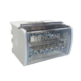 Morsettiera Elettrica di distribuzione bipolare 100A 7fori EATB207