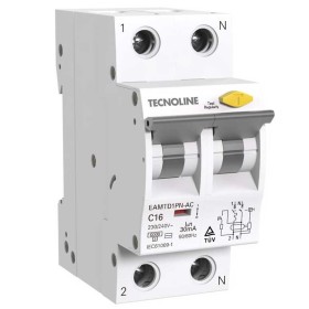 Interruttore Magnetotermico Differenziale 1P+N 16A 30mA Tipo AC 6KA