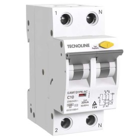 Interruttore Magnetotermico Differenziale 1P+N 10A 30mA Tipo AC 6KA