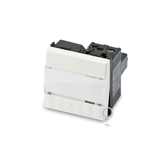 Pulsante portanome elettrico predisposto spia mix 1p 16a...