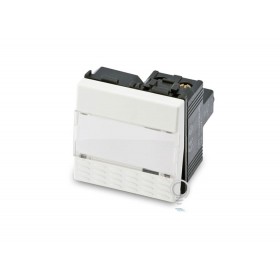 Pulsante portanome elettrico predisposto spia mix 1p 16a bianco master