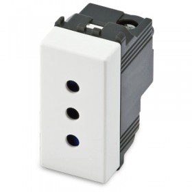 Presa mix presa 2p+t 10a bianco master 21162