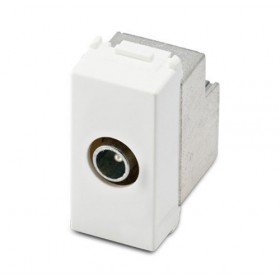 Presa coassiale iec maschio diretta tv hd mix 21270-d master