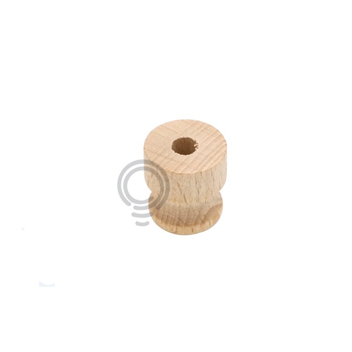 Isolatore in legno per cavo elettrico treccia vintage illuminazione 2