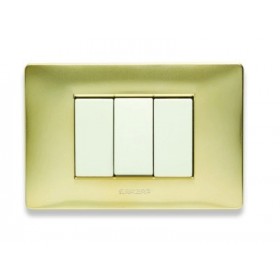 Mix 3-seater plaque gold karat 21mx243 master