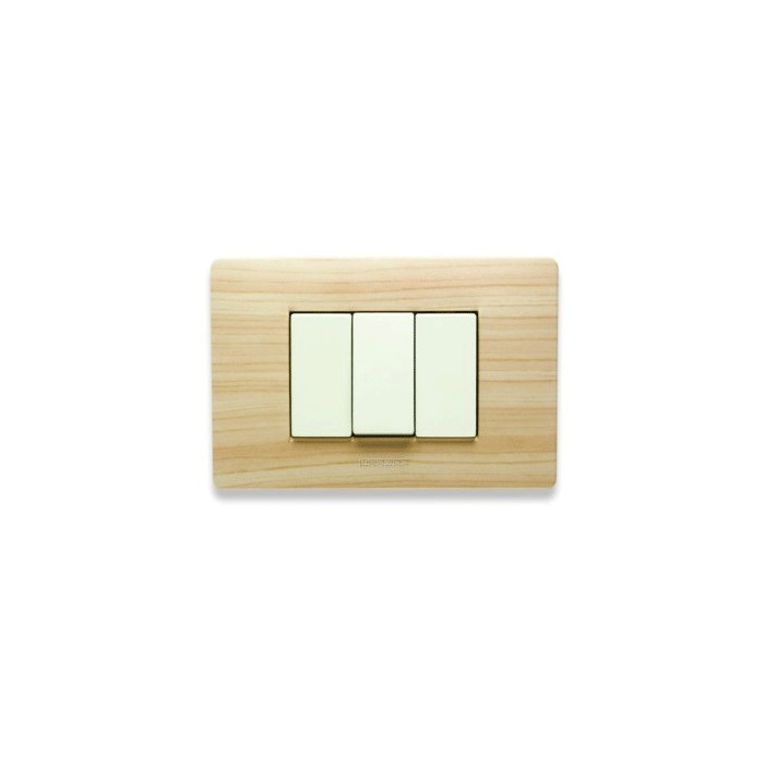 Mix placca 3 posti essenza cricket 21mx443 master