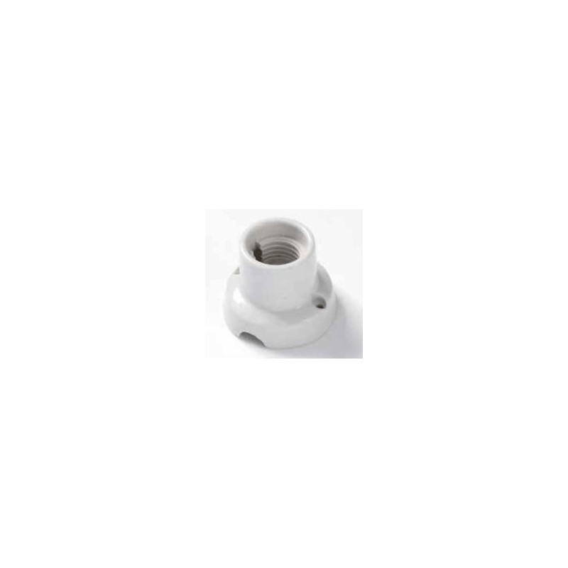 Straight base lamp holder ceramic wall fixing...