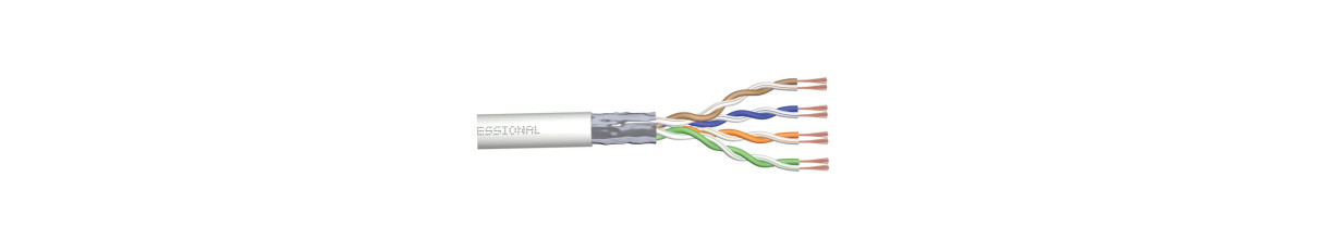 Kabel für Telefon-Gegensprechanlage und Netzwerkinstallation