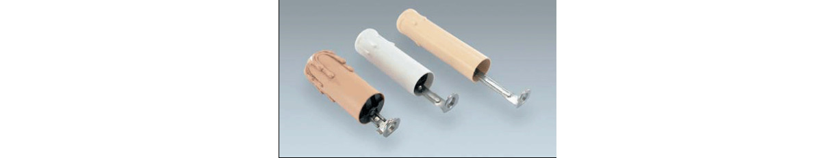 Bougies en bois et plastique pour lustres