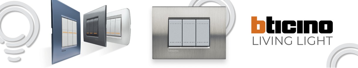 Verkabelungsserie Living Light Bticino