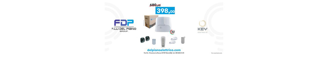 Video Surveillance Camera Kit | Buy on DelPianoElettrico.com