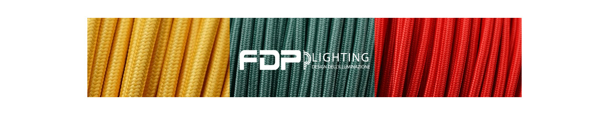 Cavi elettrici tessili vintage