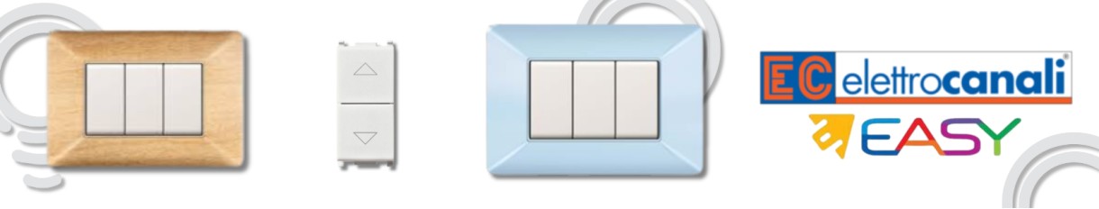 Elettrocanali Serie Civile Easy - Acquista su DelPianoElettrico.com