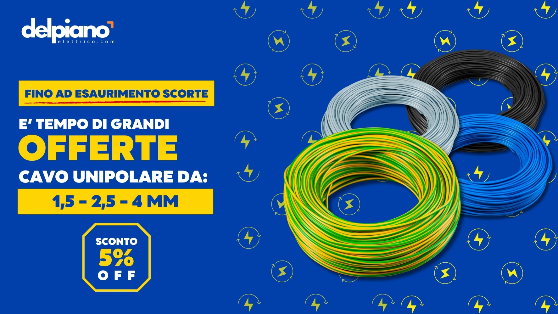 cavo unipolare offerta prezzo migliore del web 